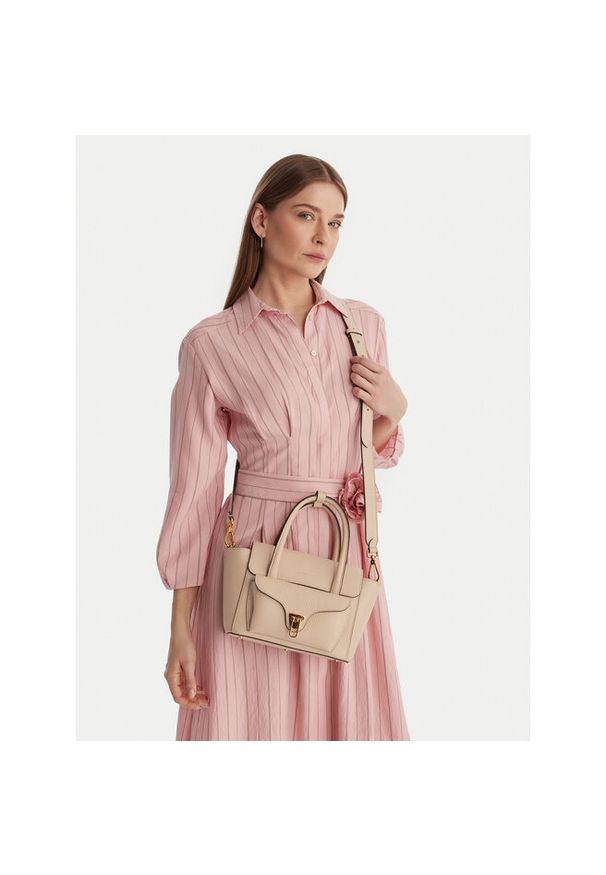 Torebka Coccinelle. Kolor: beżowy