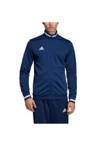 Adidas - Team 19 Track Jacket Bluza 838. Kolor: niebieski, wielokolorowy, biały