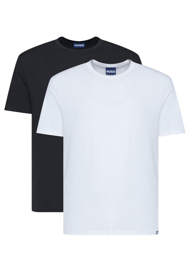 Hugo - HUGO Komplet 2 t-shirtów Naolo 50546933 Kolorowy Regular Fit. Materiał: bawełna. Wzór: kolorowy