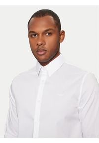 Guess Koszula Sunset M1YH20 W7ZK1 Biały Slim Fit. Kolor: biały. Materiał: bawełna #5