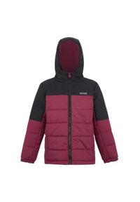Regatta - Kurtka Dziecięca Ocieplana Lofthouse. Kolor: różowy, wielokolorowy, czarny #1