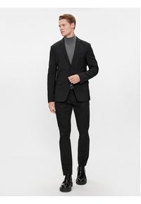 Calvin Klein Marynarka K10K112935 Czarny Regular Fit. Kolor: czarny. Materiał: syntetyk #6