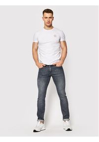 VERSACE - Versace Komplet 2 t-shirtów AU10193 Biały Slim Fit. Kolor: biały. Materiał: bawełna #3