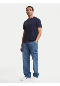 Guess T-Shirt M6GP26 K3177 Granatowy Regular Fit. Kolor: niebieski. Materiał: bawełna #3