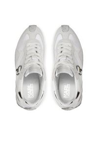 Karl Lagerfeld - KARL LAGERFELD Sneakersy KL63930N Biały. Kolor: biały. Materiał: materiał