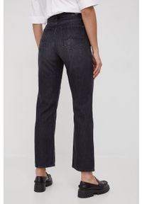 Pepe Jeans jeansy damskie. Stan: podwyższony. Kolor: czarny #3