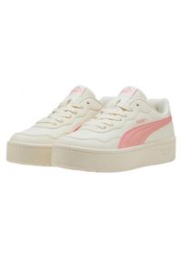 Puma - Trenerzy Damskie Court Lally Skye. Kolor: beżowy. Styl: sportowy