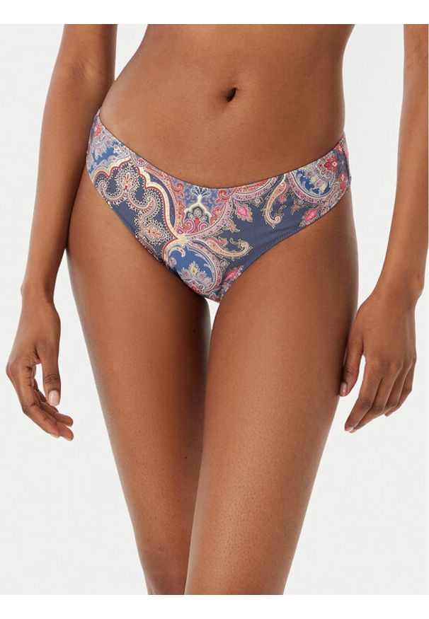 SELMARK - Selmark Dół od bikini BO902 Niebieski. Kolor: niebieski. Materiał: syntetyk