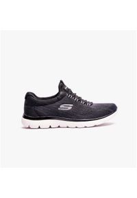 skechers - Buty damskie SKECHERS Summits Fun Flare. Kolor: czarny, biały, wielokolorowy