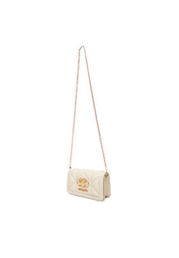 Love Moschino - LOVE MOSCHINO Torebka JC5640PP1NLC0110 Beżowy. Kolor: beżowy. Materiał: skórzane