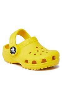 Crocs Klapki Crocs Classic Kids Clog T 206990 Żółty. Kolor: żółty