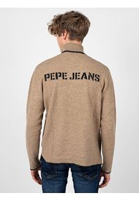 Pepe Jeans Sweter "Mario" | PM702254 | Mario | Mężczyzna | Beżowy. Okazja: na co dzień. Typ kołnierza: golf. Kolor: beżowy. Materiał: akryl, elastan, wełna, poliester, poliamid. Styl: casual #4