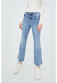 Vero Moda jeansy Selma damskie high waist. Stan: podwyższony. Kolor: niebieski #1