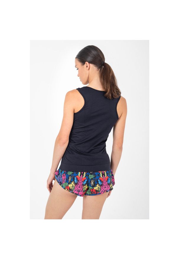 NESSI SPORTSWEAR - Bokserka sportowa Damska Nessi Sportswear Zabudowana Ultra. Kolor: czarny. Sport: fitness