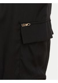 Liu Jo Beachwear Spodnie materiałowe VA6034 T2920 Czarny Relaxed Fit. Kolor: czarny. Materiał: syntetyk #2