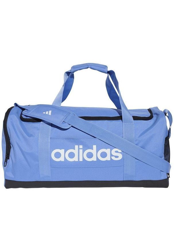 Adidas Torba sportowa Linear Duffel niebieska (JX9034). Kolor: niebieski