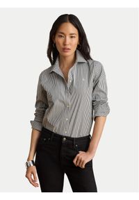 Lauren Ralph Lauren - LAUREN RALPH LAUREN Koszula Jamelko 200859048002 Czarny Regular Fit. Kolor: czarny. Materiał: bawełna #1