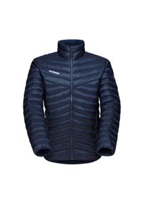 Kurtka puchowa damska Mammut Albula IN. Kolor: niebieski. Materiał: puch