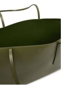 Calvin Klein Torebka Foil Logo Tote W/Pouch LV04F3274G Zielony. Kolor: zielony. Materiał: skórzane #2