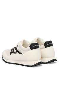 Armani Exchange Sneakersy XM001960 AF19388 M0017 Biały. Kolor: biały. Materiał: zamsz, skóra #5