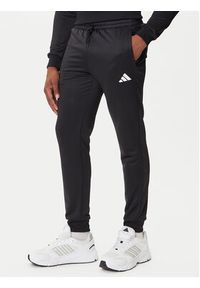 Adidas - adidas Dres Big Logo French Terry JX5551 Czarny Regular Fit. Kolor: czarny. Materiał: bawełna
