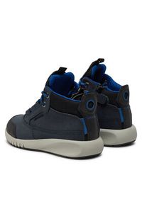 Geox Sneakersy J Aeranter B.Abx A J04CYA 0CL11 C4226 S Granatowy. Kolor: niebieski. Materiał: nubuk, skóra #4