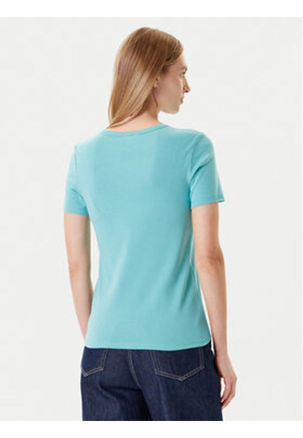 United Colors of Benetton - United Colors Of Benetton T-Shirt 3GA2E16A0 Zielony Regular Fit. Kolor: zielony. Materiał: bawełna