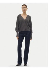 Vero Moda Kardigan Lea 10249632 Szary Regular Fit. Kolor: szary. Materiał: syntetyk #4