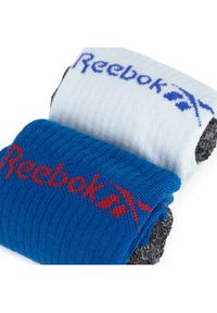 Reebok Zestaw 2 par wysokich skarpet unisex R0418-SS24 (2-pack) Kolorowy. Wzór: kolorowy