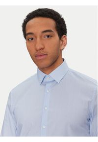 Calvin Klein Koszula K10K114312 Niebieski Slim Fit. Kolor: niebieski. Materiał: bawełna #4