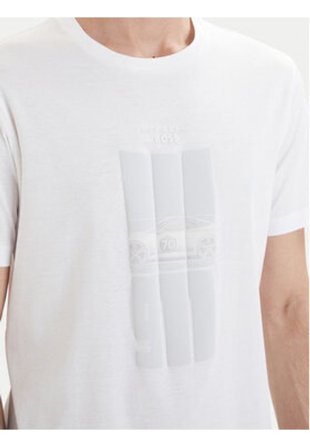 BOSS T-Shirt PS Spirit70 Grx 50559811 Biały Regular Fit. Kolor: biały. Materiał: bawełna