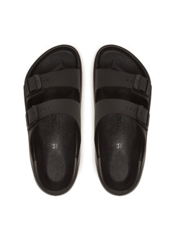 Birkenstock Klapki Mogami Terra Stealth 2-Strap 1029643 Czarny. Kolor: czarny. Materiał: skóra