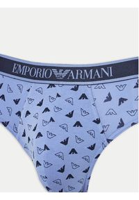 Emporio Armani Underwear Komplet 3 par slipów 112132 4F717 75336 Kolorowy. Materiał: bawełna. Wzór: kolorowy #3