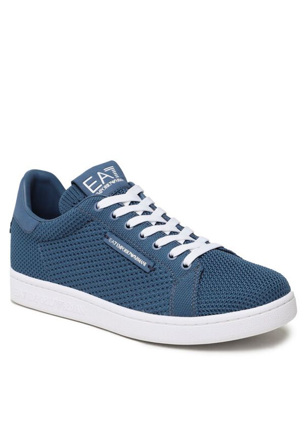 Sneakersy EA7 Emporio Armani. Kolor: niebieski