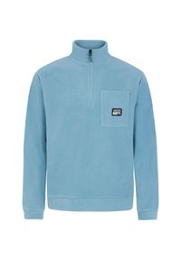 Polar 1/4 zip Protest Paxton. Kolor: niebieski. Materiał: polar. Sezon: zima. Sport: narciarstwo