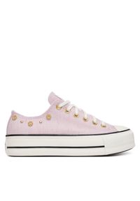 Trampki Converse. Kolor: różowy. Obcas: na platformie #1