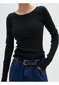 InWear Sweter Puno 30107756 Czarny Slim Fit. Kolor: czarny. Materiał: wiskoza #10