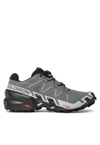 salomon - Salomon Buty do biegania Speedcross 6 L41738000 Szary. Kolor: szary. Model: Salomon Speedcross