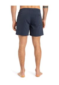 Quiksilver - Szorty kąpielowe dla Mężczyzn EVERYDAY SOLID VOLLEY 15" Czarny. Kolor: niebieski. Materiał: poliester, materiał. Styl: sportowy