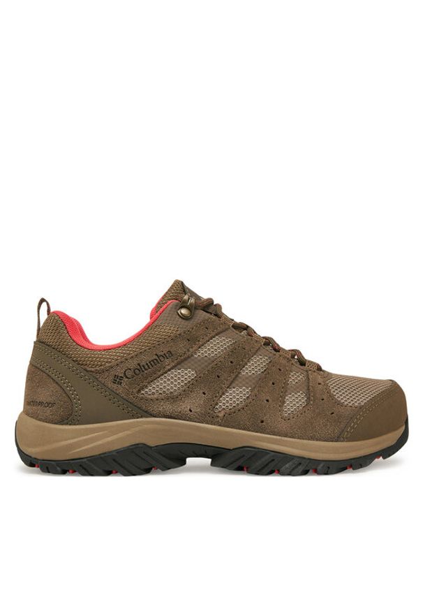 columbia - Columbia Trekkingi Redmond™ III Waterproof 1940621 Brązowy. Kolor: brązowy. Materiał: zamsz, skóra