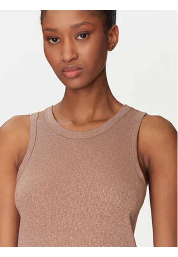 Marella Top Fasto 2515941041 Brązowy Regular Fit. Kolor: brązowy. Materiał: wiskoza