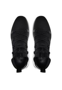 DKNY Sneakersy K4451210 Czarny. Kolor: czarny. Materiał: materiał #4