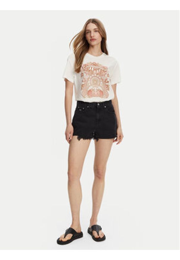 Billabong T-Shirt EBJZT00424 Biały Relaxed Fit. Kolor: biały. Materiał: bawełna