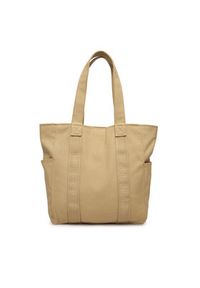 Calvin Klein Torebka Webbing Strap Canvas Tote LV04F3463G Beżowy. Kolor: beżowy #3
