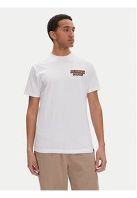 DC Shoes T-Shirt ADYZT05457 Biały Heritage Fit. Kolor: biały. Materiał: bawełna