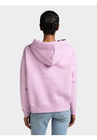 Lee - LEE ESSENTIAL HOODIE DAMSKA BLUZA LOGO SUGAR LILAC L53PLJ79