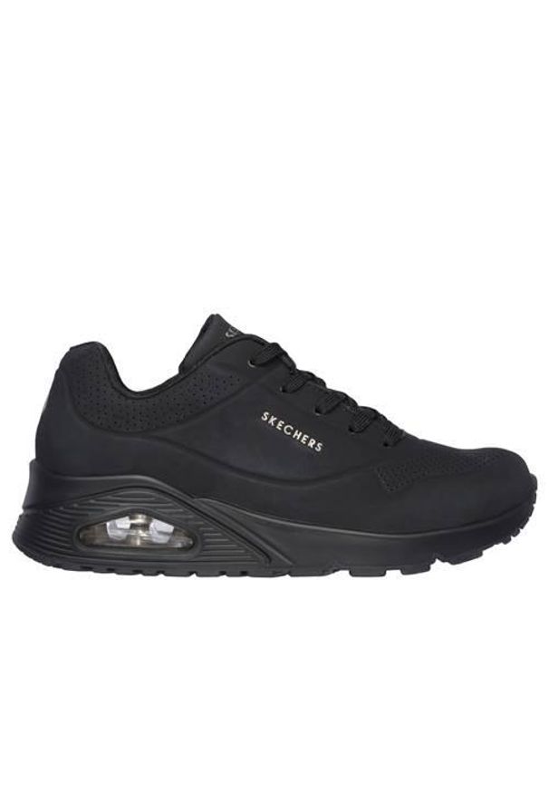 skechers - Buty do chodzenia damskie Skechers 73690WBBK. Kolor: czarny. Materiał: syntetyk, materiał. Szerokość cholewki: normalna. Sport: turystyka piesza