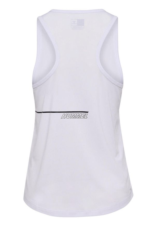 Koszulka damska bez rękawów Hummel hmlCOURT. Kolor: biały. Długość rękawa: bez rękawów. Sport: fitness