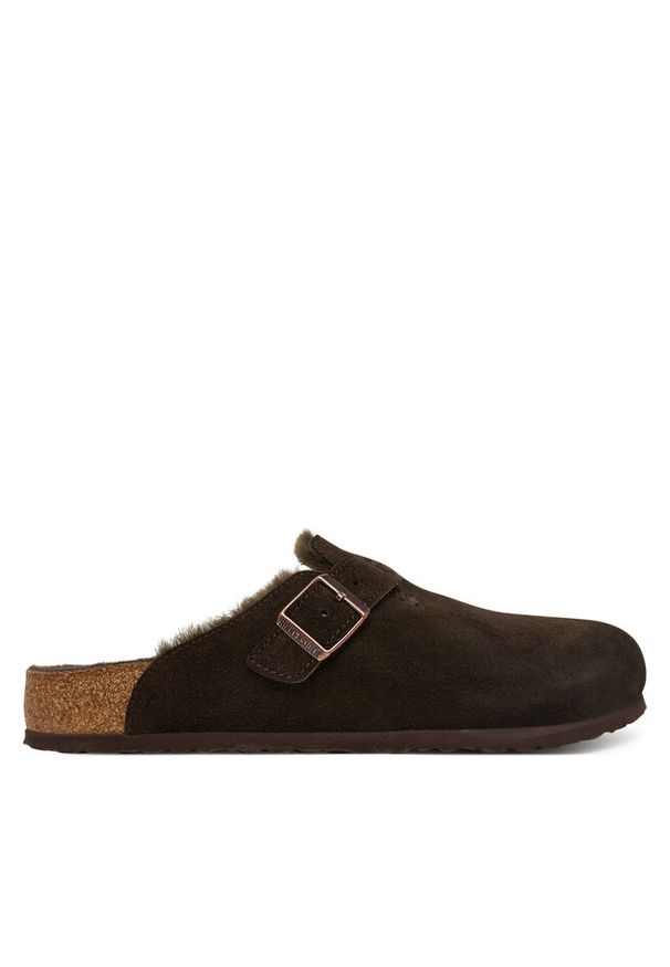 Klapki Birkenstock. Kolor: brązowy