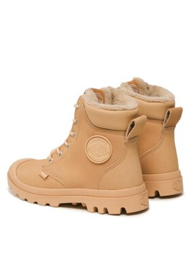 Palladium Trapery Pampa Sport Cuff Wps 72992-243-M Beżowy. Kolor: beżowy. Materiał: skóra. Styl: sportowy